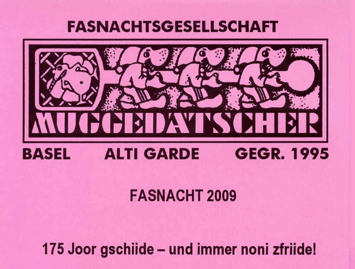 Sujet: 175 Joor gschiide - und immer noni zfriide!