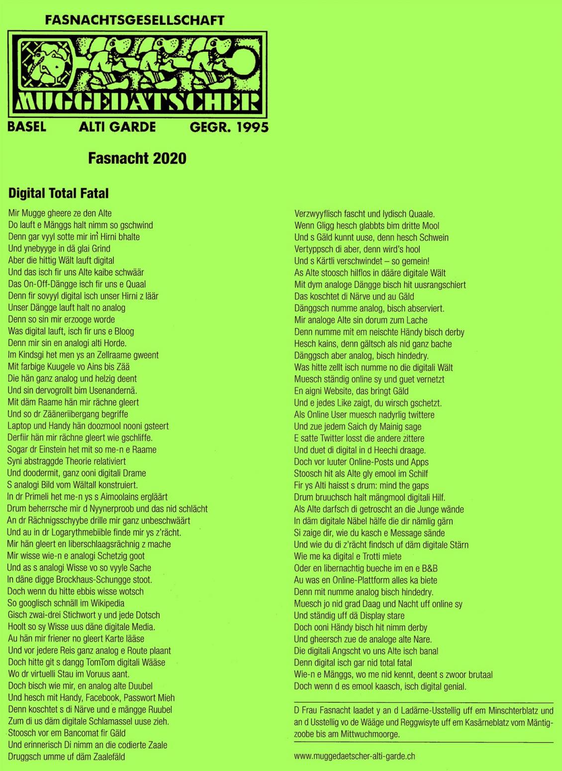 Sujet: Digital Total Fatal